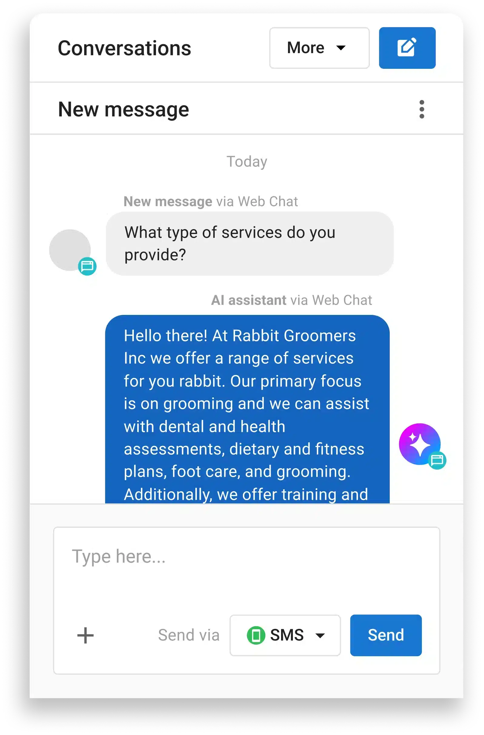 lead response time: Conversations AI
